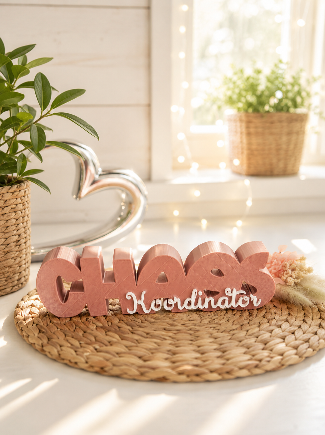 Chaos Koordinator – humorvoller Schriftzug | freie Farbwahl
