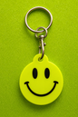 NFC-Smiley „Sunny“ Schlüsselanhänger – fröhlich, smart & einfach gute Laune