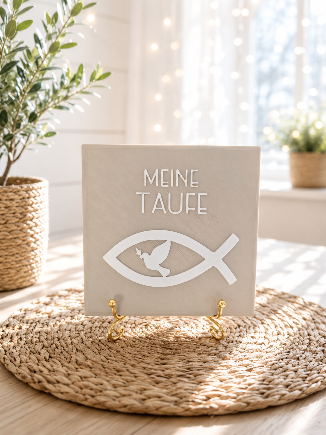 Sprüchekachel "Meine Taufe"