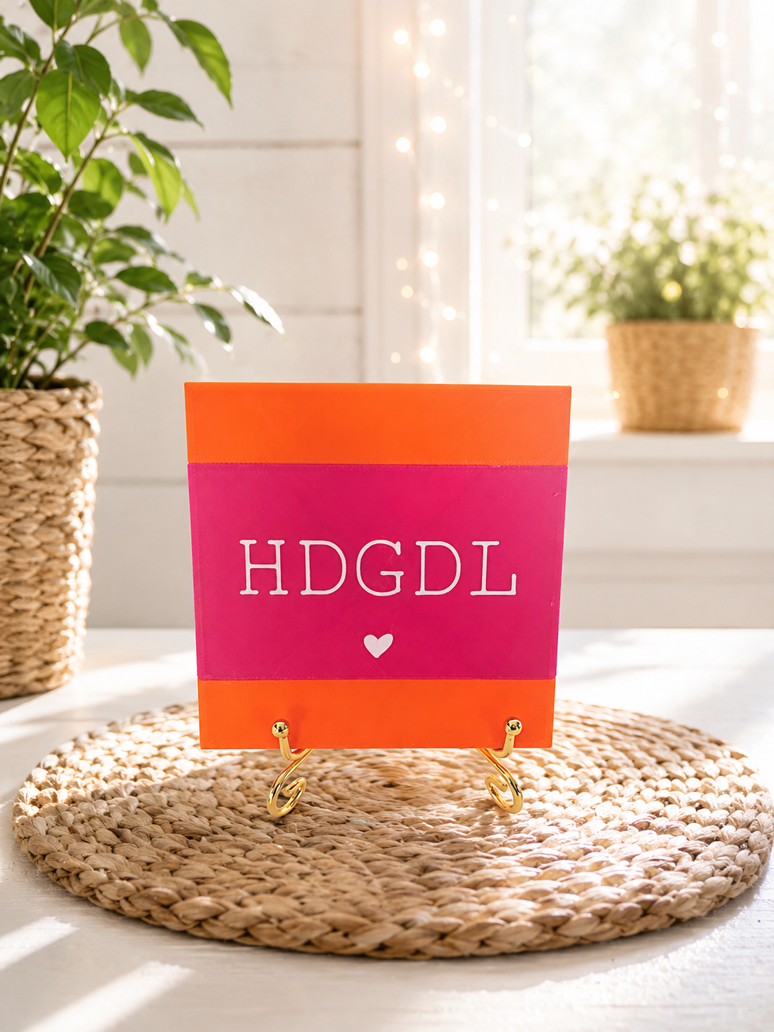 Sprüchekachel "HDGDL"