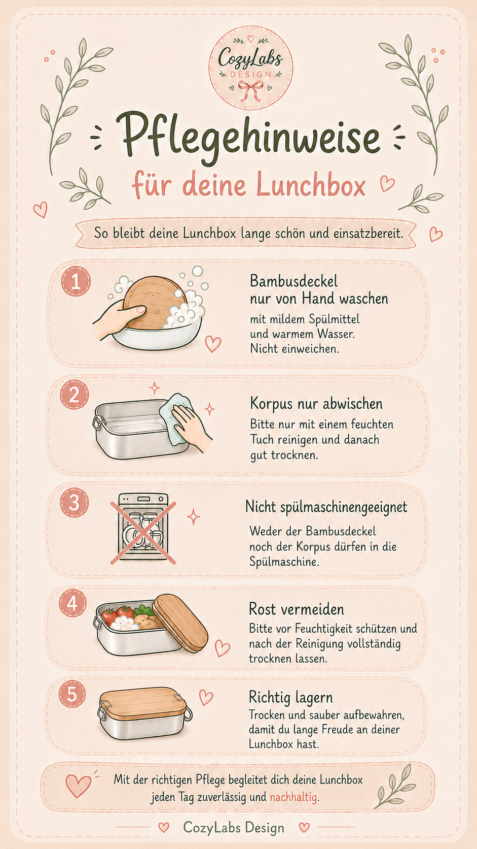 Brotdose personalisiert mit Namen & Wunschmotiv – Butterbrotdose zur Einschulung mit Bambusdeckel | 59 Motive | 700 ml