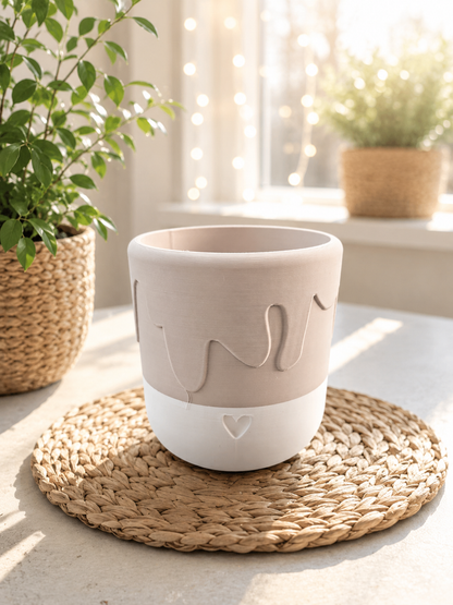 Geschenkebecher – dekorativer Becher für kleine Aufmerksamkeiten