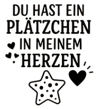 Personalisierte Plätzchenglas von CozyLabs Design mit Spruch, kleines Glas für Kekse, Naschis und Weihnachtszauber
