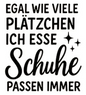Plätzchenglas mit Spruch – kleines Glas für Kekse, Naschis & Weihnachtszauber