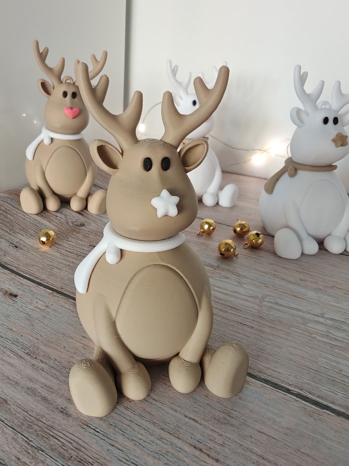 Rudi Rentier von CozyLabs Design, detailreiche Weihnachtsdekoration für die festliche Weihnachtswelt