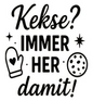 Plätzchenglas mit Spruch – kleines Glas für Kekse, Naschis & Weihnachtszauber