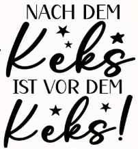 Personalisierte Plätzchenglas von CozyLabs Design mit weihnachtlichem Spruch, kleines Glas für Kekse, Naschis und Weihnachtszauber