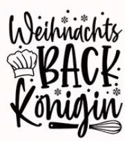 Personalisierte Plätzchenglas von CozyLabs Design mit Weihnachtsmotiv und Spruch, ideales Glas für Kekse und Naschis zur Weihnachtszeit