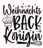 Plätzchenglas mit Spruch – kleines Glas für Kekse, Naschis & Weihnachtszauber