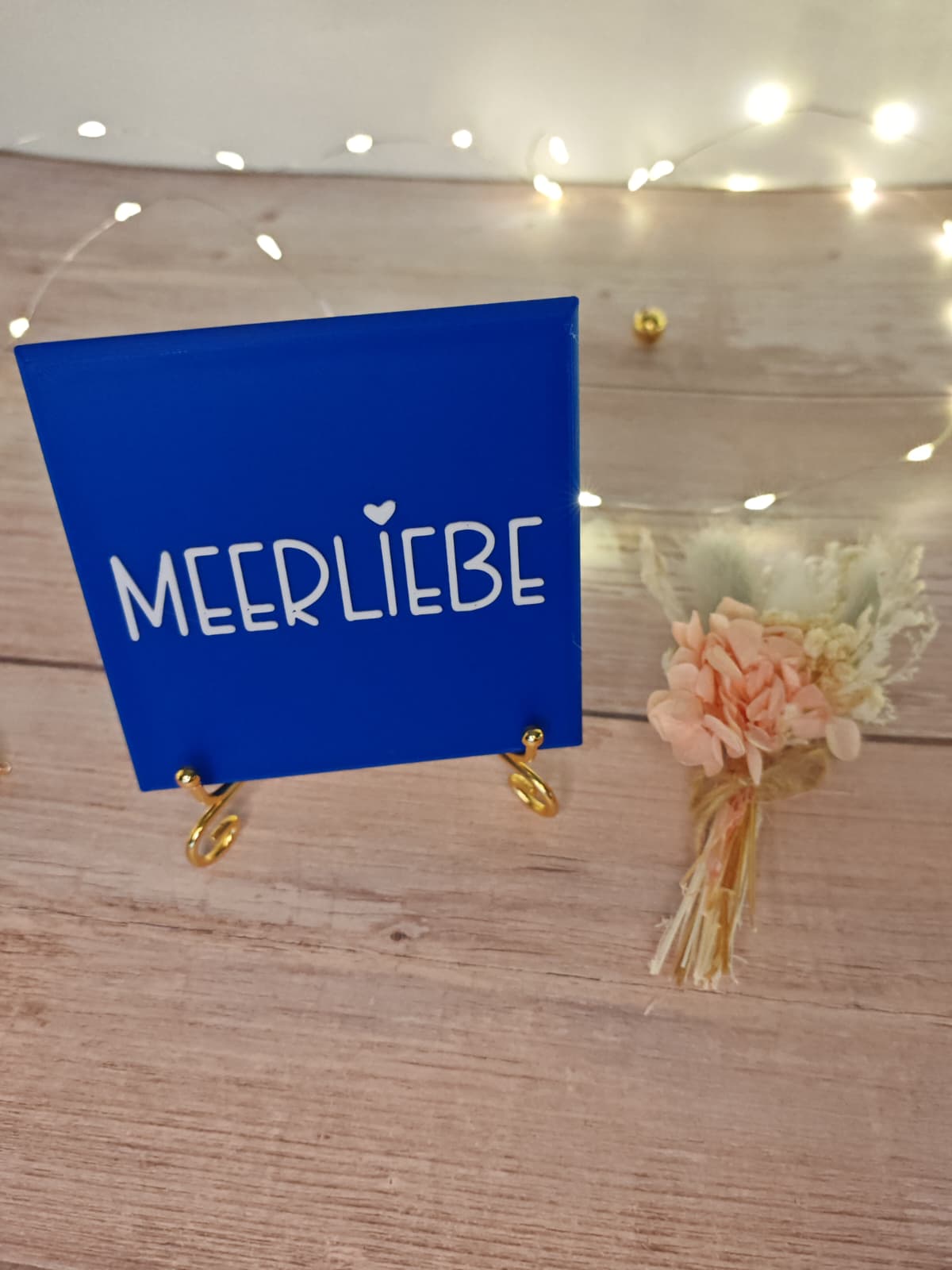 Sprüchekachel „Kachel 2 Go“ – "Meerliebe"