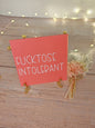 Sprüchekachel „Fucktose-Intolerant"