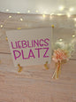 Sprüchekachel „Lieblingsplatz"