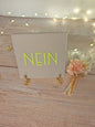 Sprüchekachel "Nein"