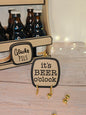 Sechser Bierkiste „Rakete“ – Bierträger mit Spruch | Originelles Bier Geschenk