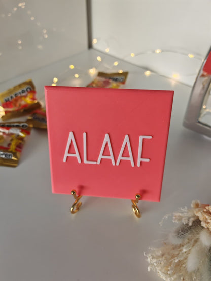 Sprüchekachel „Kachel 2 Go“ – "Alaaf" 2