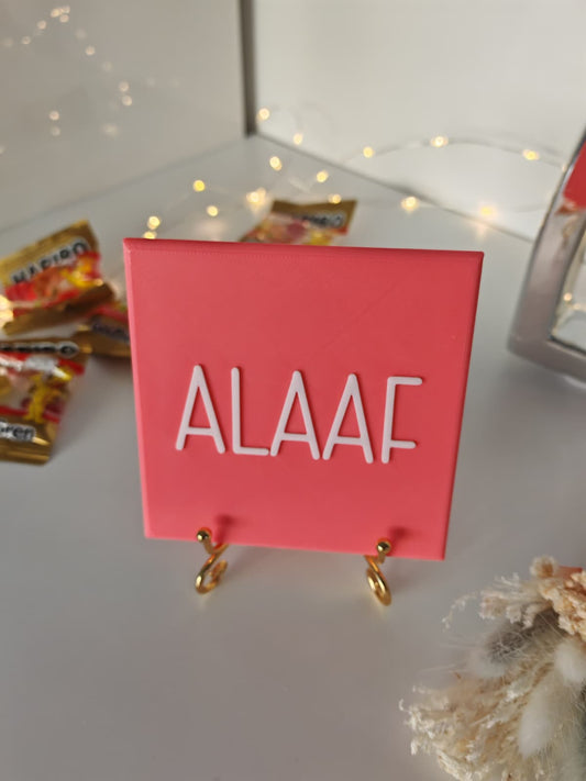 Sprüchekachel „Kachel 2 Go“ – "Alaaf" 2