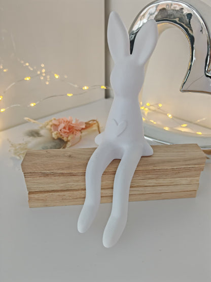 Kantenhocker Hase – Osterdeko in 3 Größen oder als Hasen-Set