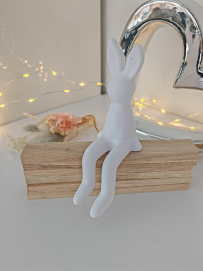 Kantenhocker Hase – Osterdeko in 3 Größen oder als Hasen-Set