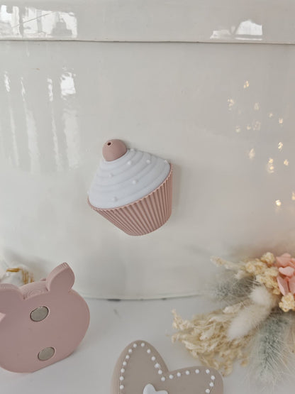 Kleine Glücks-Magnete – Schweinchen, Herz, Glückspilz & Cupcake