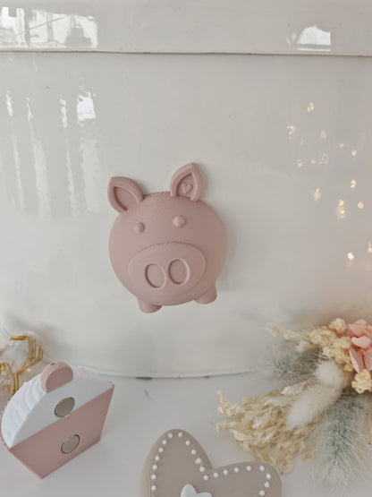 Kleine Glücks-Magnete – Schweinchen, Herz, Glückspilz & Cupcake
