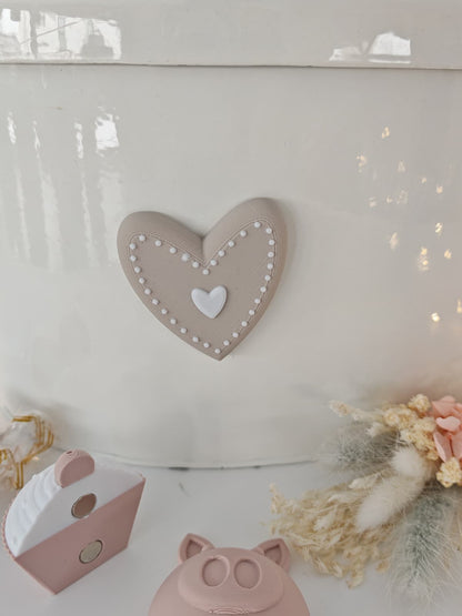 Kleine Glücks-Magnete – Schweinchen, Herz, Glückspilz & Cupcake