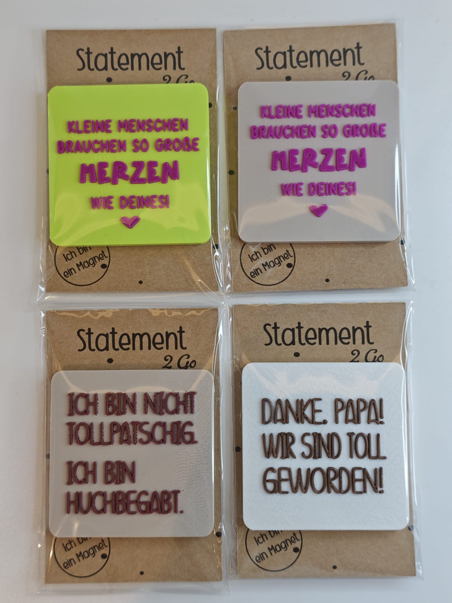 Happy Little Quote Magnet – Statement2Go "Hömma!"