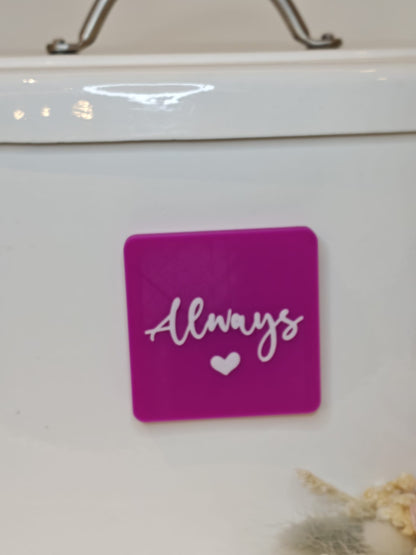 Happy Little Quote Magnet – Statement2Go "Always"