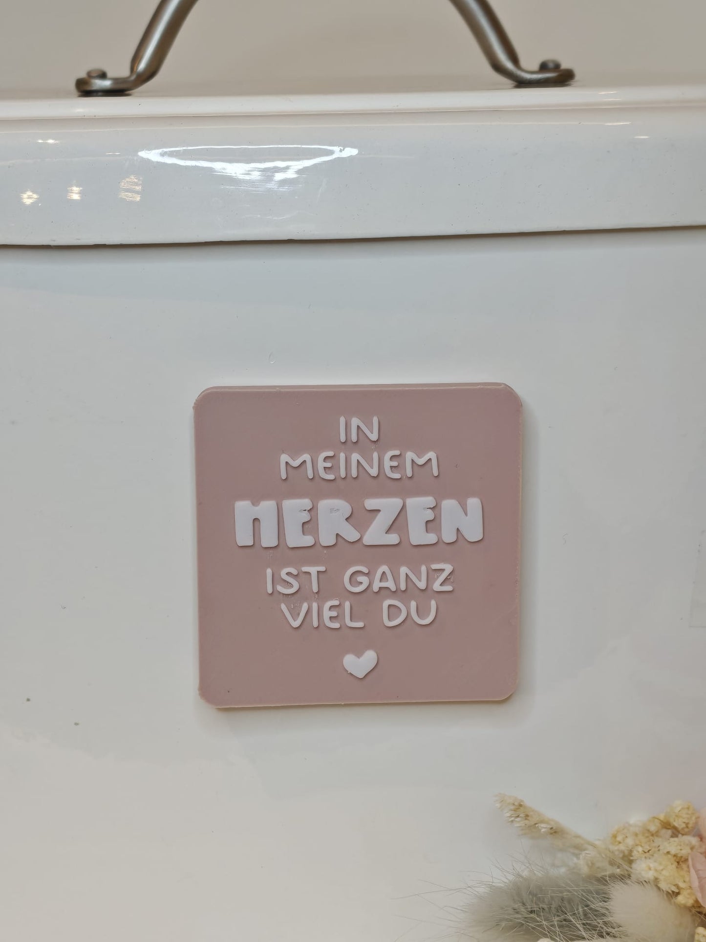 Happy Little Quote Magnet – Statement2Go "In meinem Herzen ist ganz viel du"