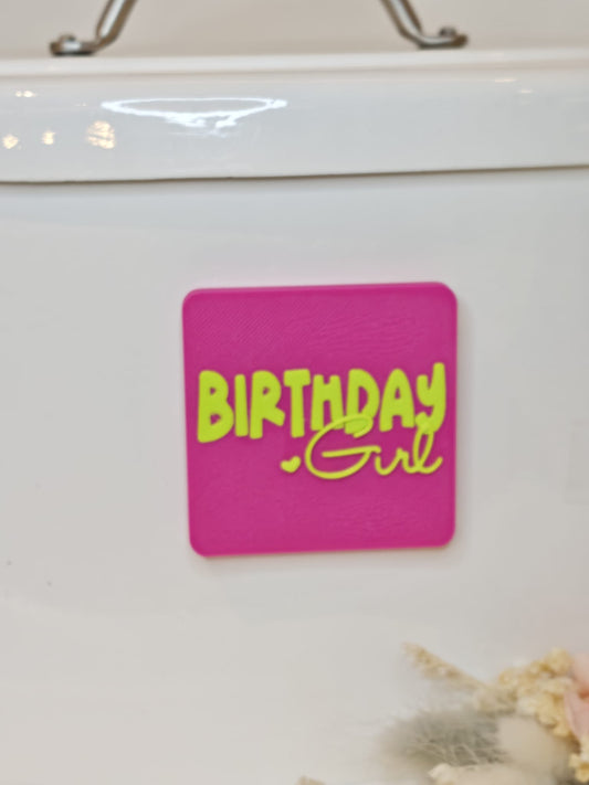 Happy Little Quote Magnet – Statement2Go "Birthday Girl"