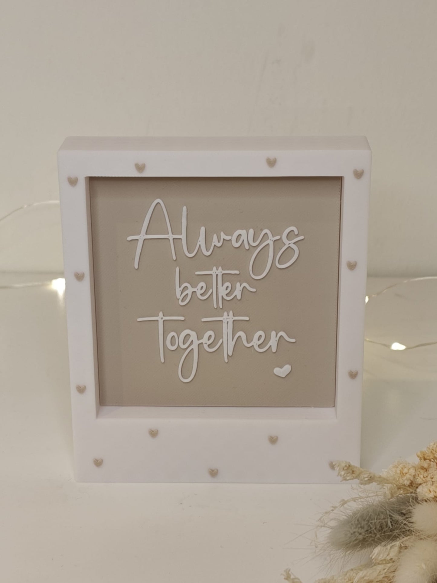 Happy Little Quote Rahmen – Statement 2 Go | Wechselrahmen mit Magnet