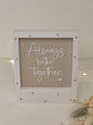 Happy Little Quote Rahmen – Statement 2 Go | Wechselrahmen mit Magnet