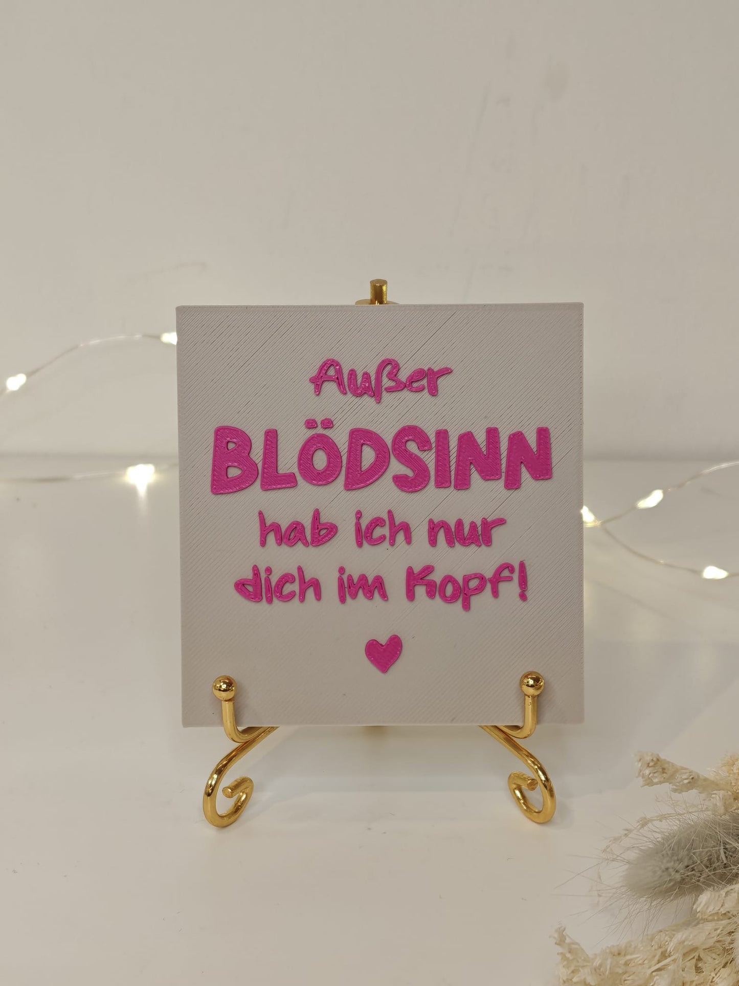 Statement2Go - Inlet "Außer Blödsinn hab ich nur dich im Kopf"