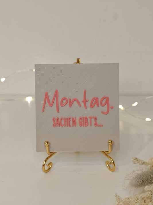 Statement2Go - Inlet "Montag. Sachen gibts"