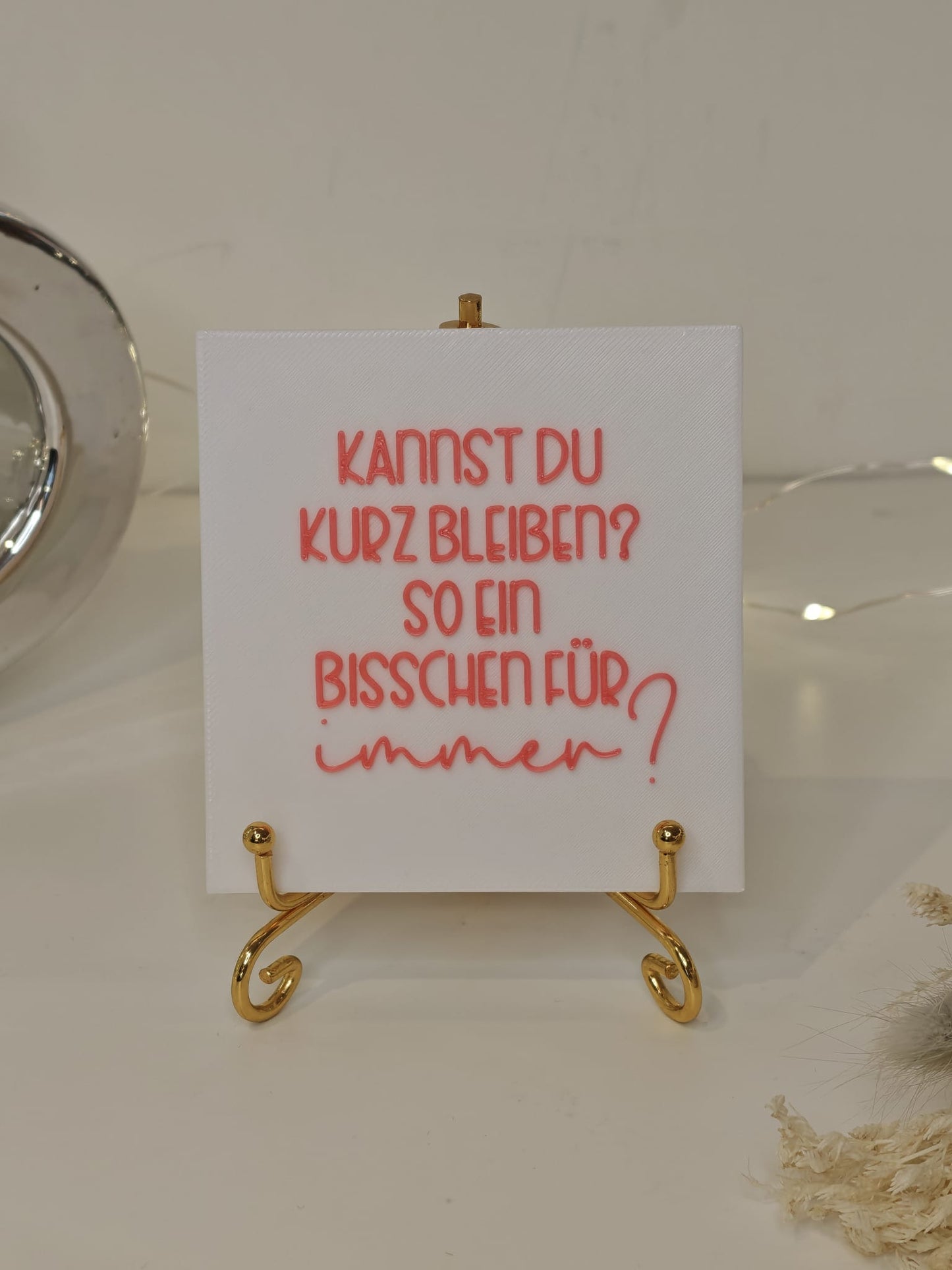 Statement2Go - Inlet "kannst du kurz bleiben? so ein bisschen für immer"