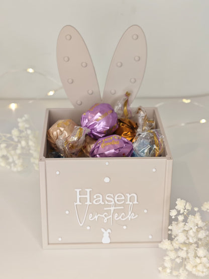 Hasenbox mit Wechsel-Front