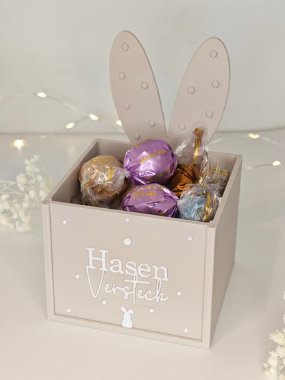 Hasenbox mit Wechsel-Front