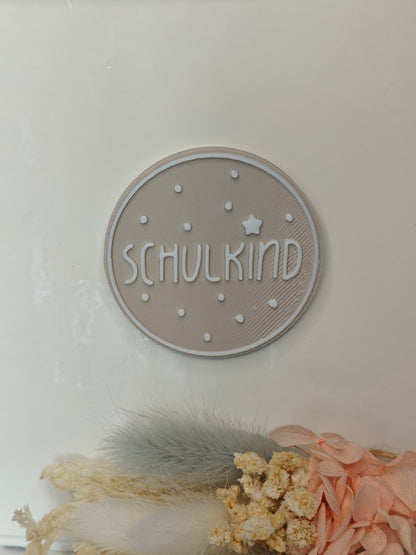 Geschenk zur Einschulung – Magnet mit stärkenden Sprüchen | Schulkind, ABC-Profi, Du bist wunderbar