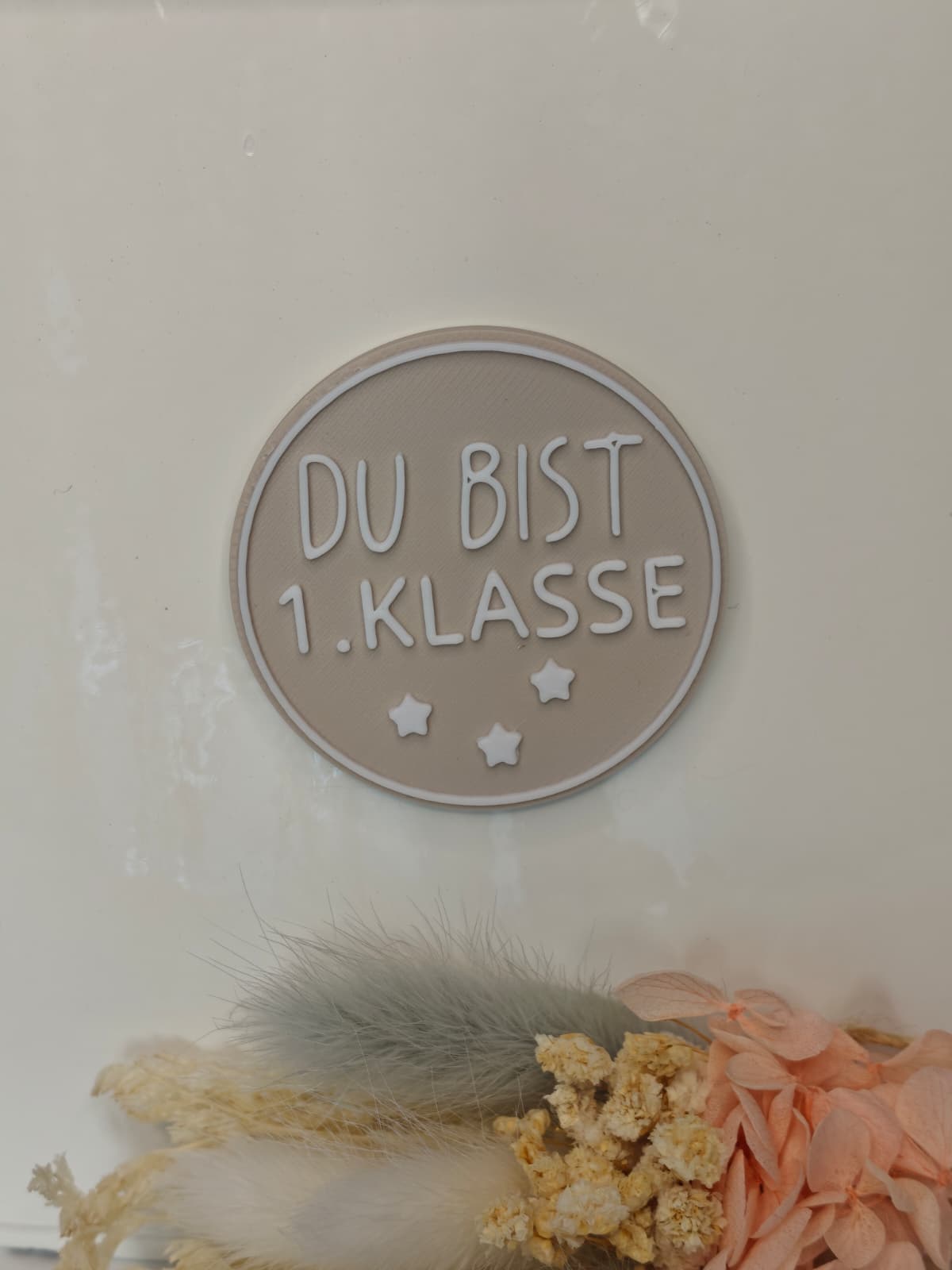 Geschenk zur Einschulung – Magnet mit stärkenden Sprüchen | Schulkind, ABC-Profi, Du bist wunderbar
