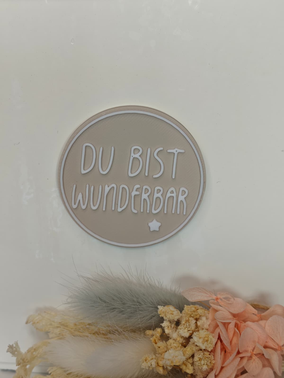 Geschenk zur Einschulung – Magnet mit stärkenden Sprüchen | Schulkind, ABC-Profi, Du bist wunderbar