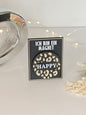 Leo Magnet auf Dekoplatte – stilvoller Magnet mit Statement