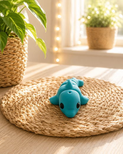 Snuggliez Baby Delfin – bewegliche Flexi-Figur für kleine Meeresfans von CozyLabs Design