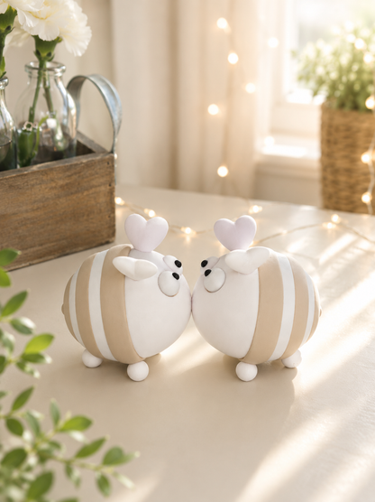 Salz- und Pfefferstreuer im Hummel-Design von CozyLabs Design