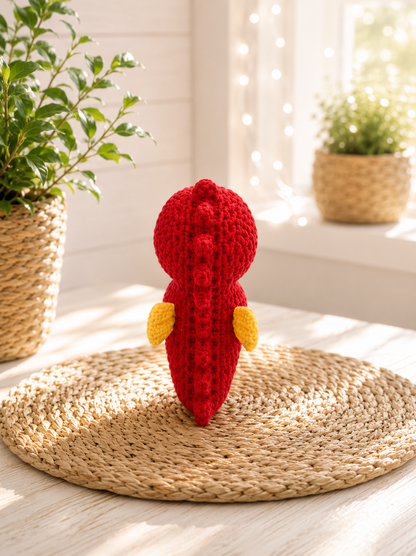 Seepferdchen in Strickoptik als Geschenkidee von CozyLabs Design