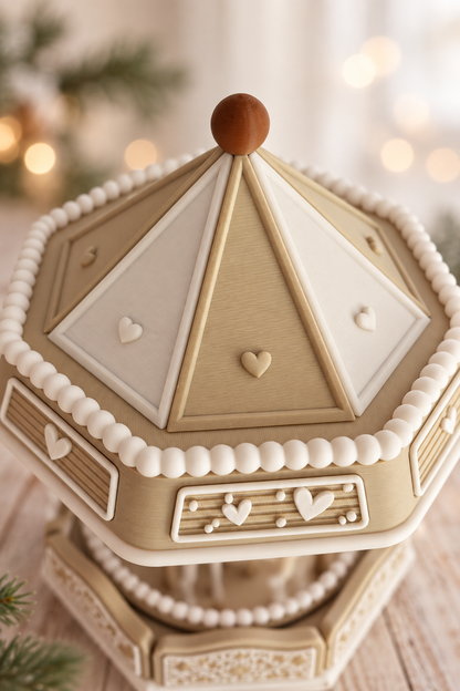 Ein Hauch Kindheitszauber – Das magische Weihnachts-Karussell