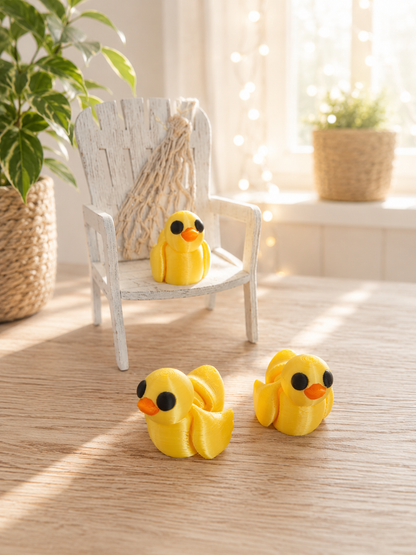 Snuggliez Baby Ente – bewegliche Flexi-Figur zum Sammeln, Verschenken & Liebhaben von CozyLabs Design
