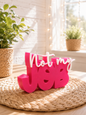 Not my Job – moderner Schriftzug | freie Farbwahl