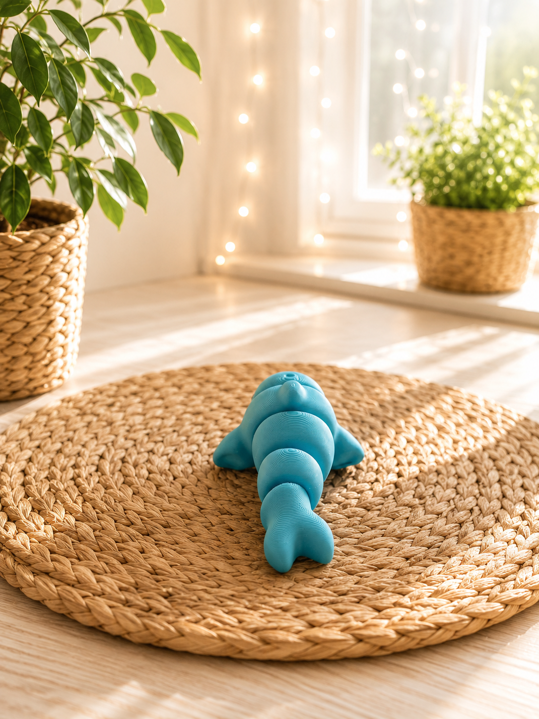 Snuggliez Baby Delfin – bewegliche Flexi-Figur für kleine Meeresfans von CozyLabs Design