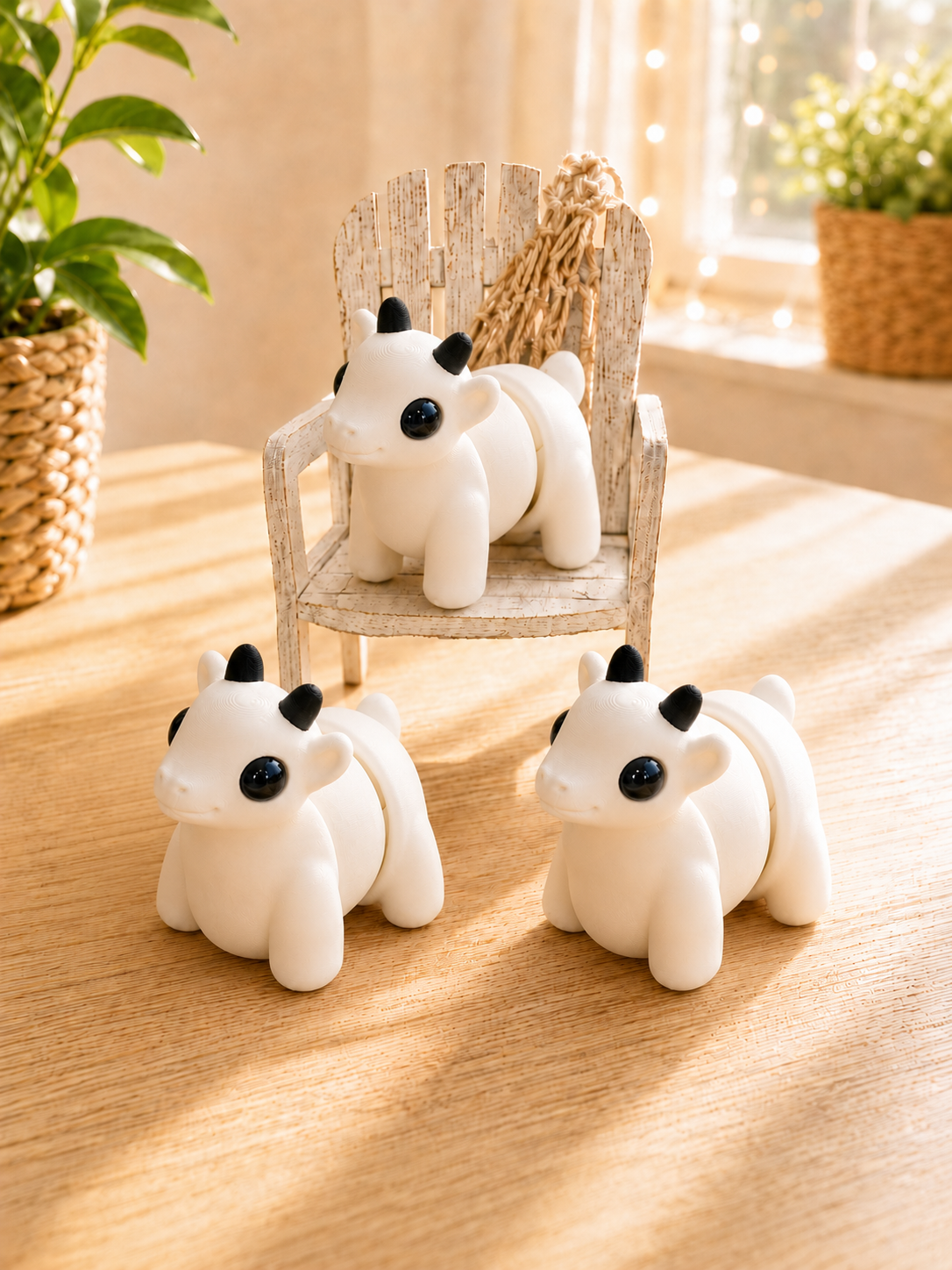 Snuggliez Baby Ziege – bewegliche Flexi-Figur zum Sammeln, Fummeln & Verschenken von CozyLabs Design