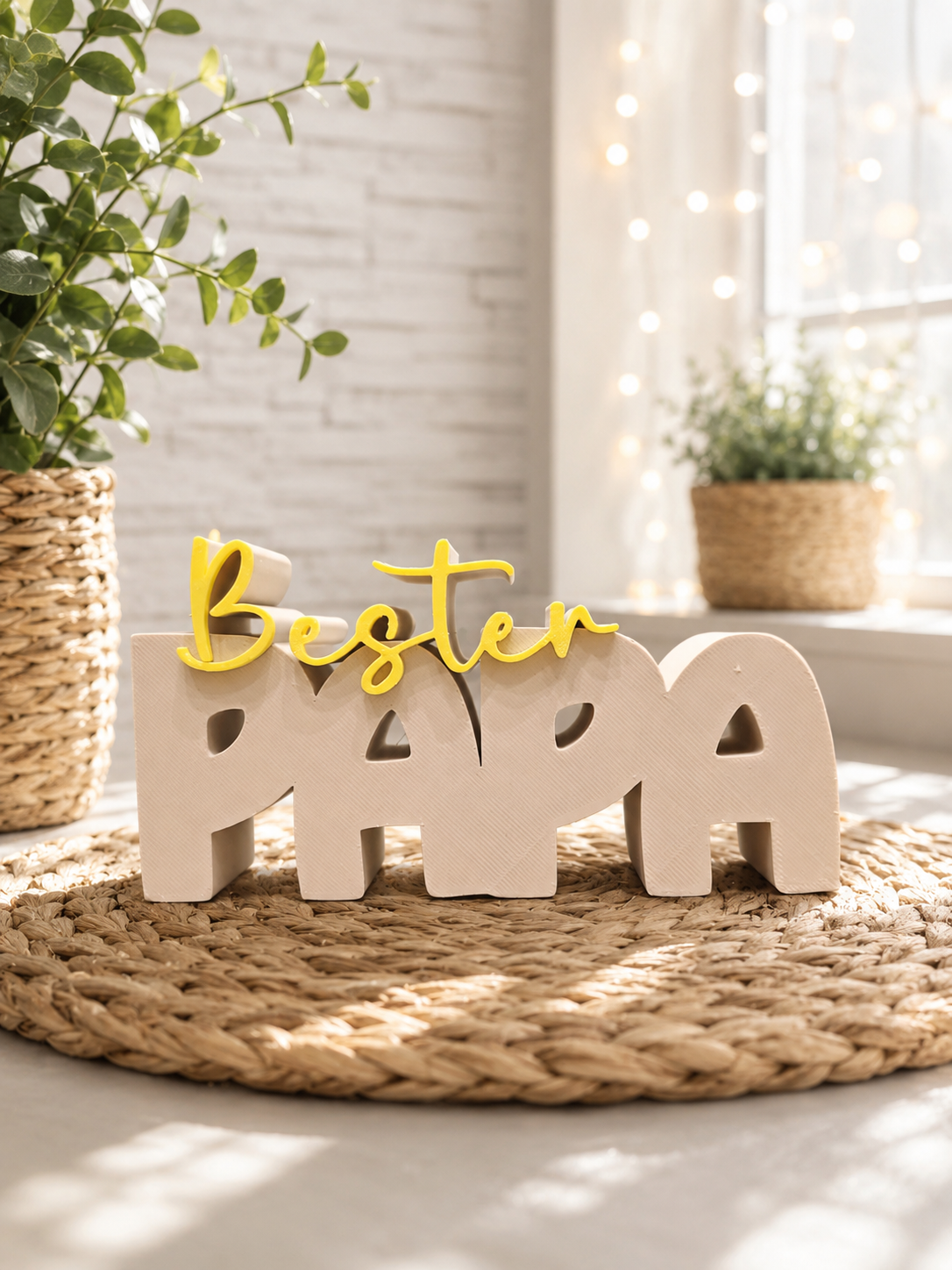 Lieblingsmama | Bester Papa – moderner Schriftzug | freie Farbwahl