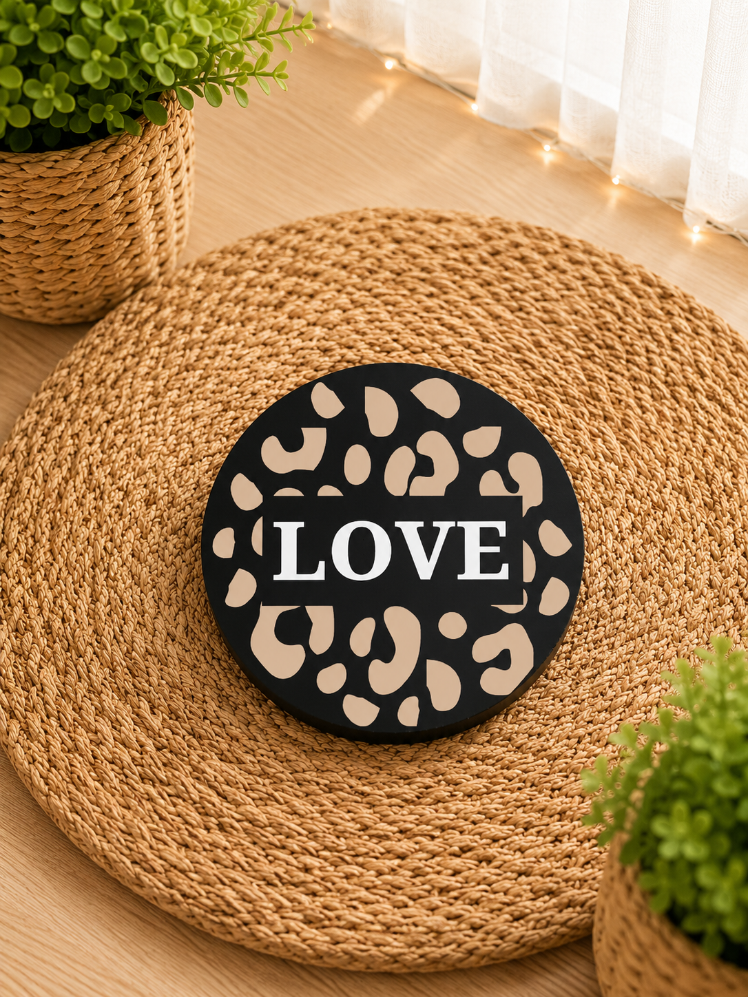 Leoparden-Magnet mit Statement als Geschenk von CozyLabs Design